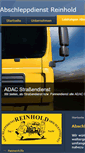 Mobile Screenshot of abschleppdienst-reinhold.de